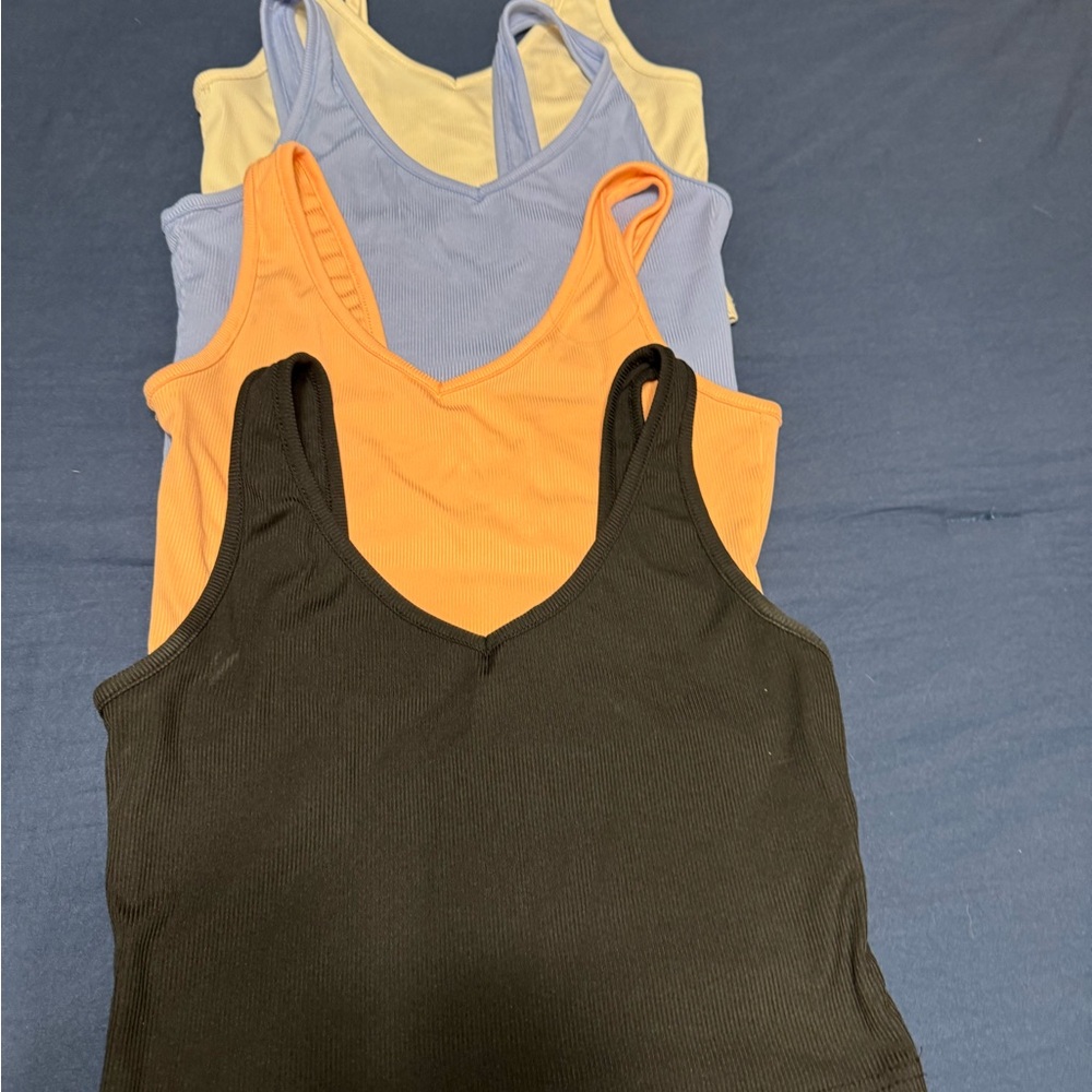 Women's Multi-Color Tank Top Set